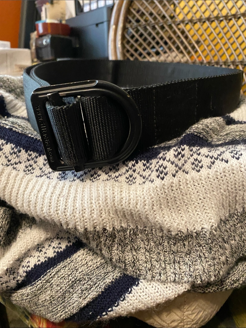 5.11 Black Tactical  Belt with D-Ring Buckle- 2.0 inch